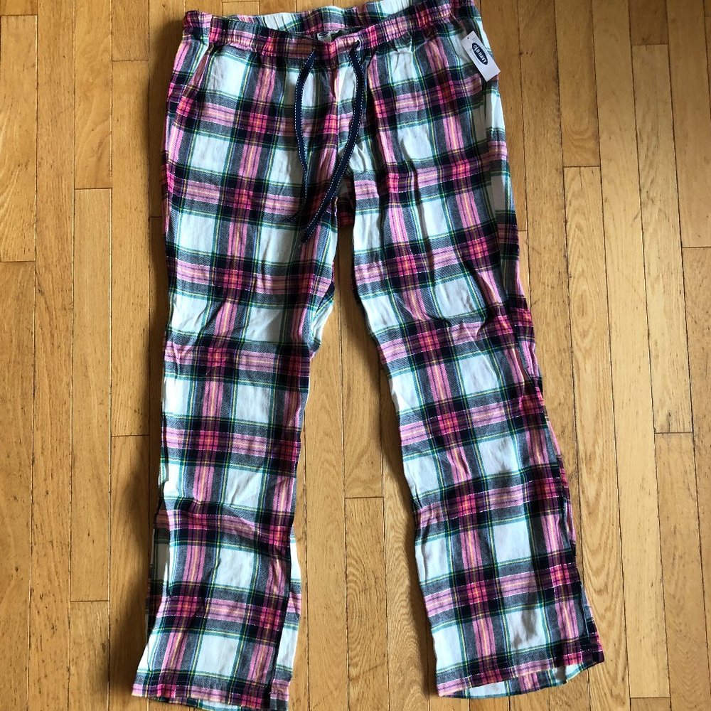 Brand New Women's Old Navy Plaid Pajama Pants Bottoms